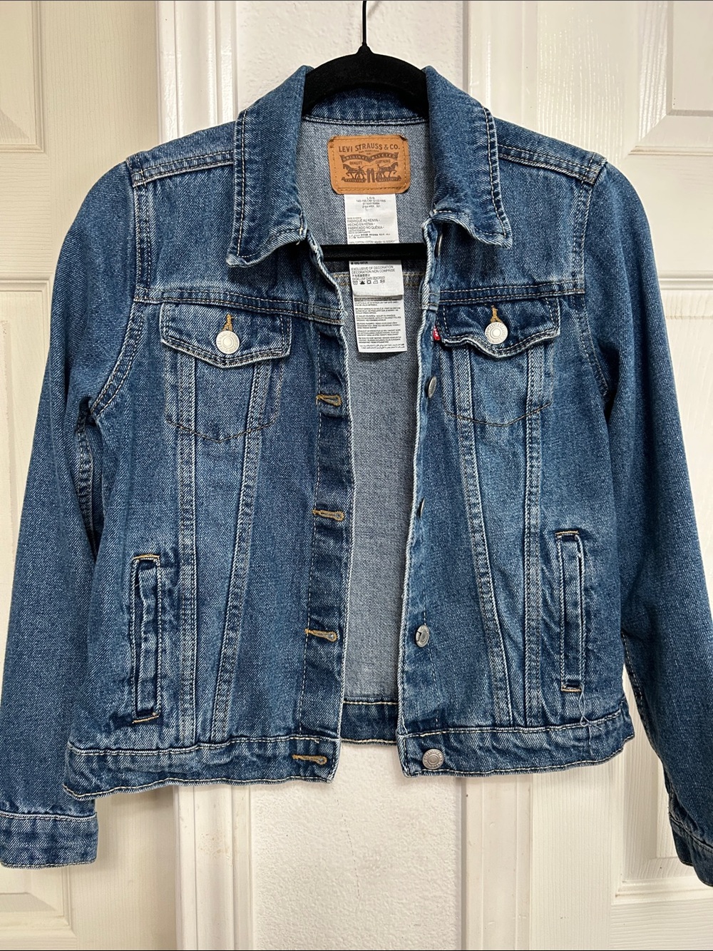 L Kids unisex Levi Strauss Jean Jacket